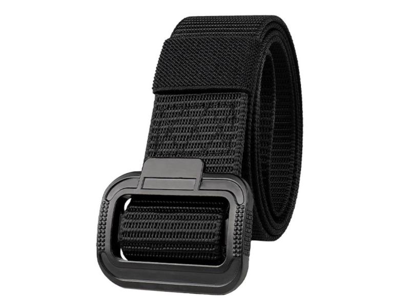 Professional police nylon tactical belt, plastic buckle military combat belt